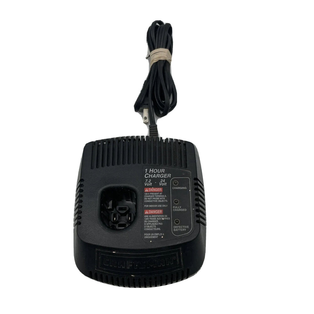 Craftsman 1 Hour Battery Fast Dual Charger 7.2 - 24V Model 1425301 Genuine R
